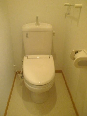 メゾン蒼空　Ⅱのトイレ|清潔感のあるトイレです