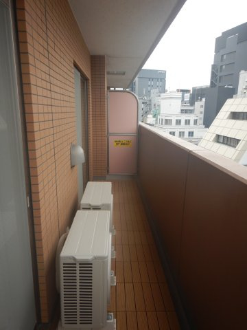 メゾン・ド・ヴィレ日本橋茅場町のバルコニー