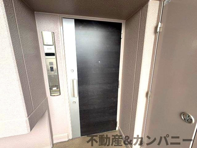 ポレスター松山フォレストシティの玄関|玄関です