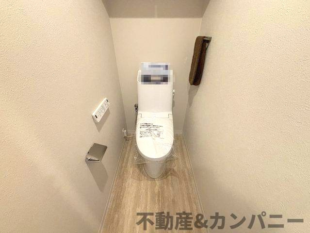 ポレスター松山フォレストシティのトイレ|清潔感のあるトイレです