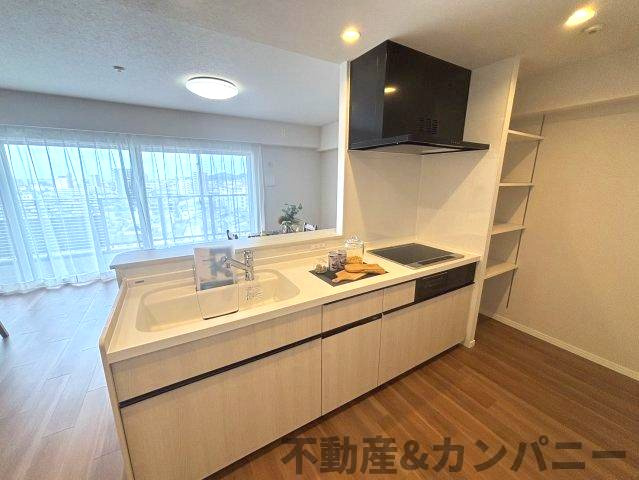 ポレスター松山フォレストシティのキッチン|きれいなキッチンです