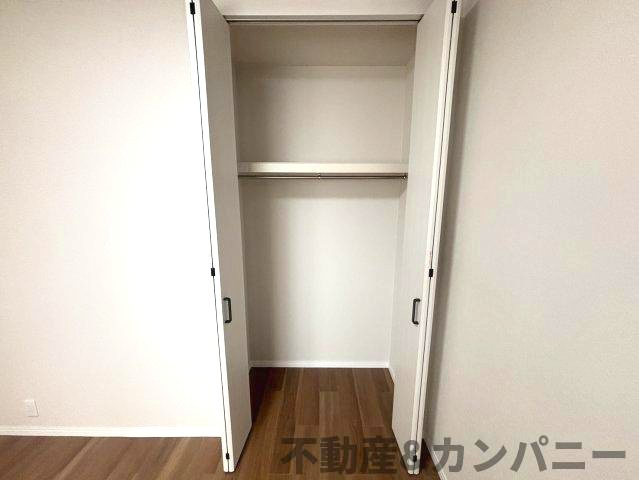 ポレスター松山フォレストシティの収納|専用の収納スペースです