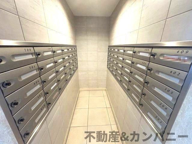 ポレスター松山フォレストシティの設備|郵便受けです