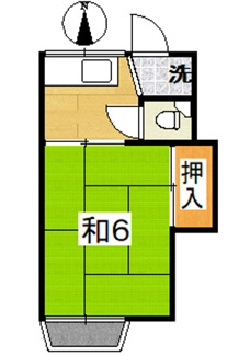 【間取り】 | 恒栄コーポ