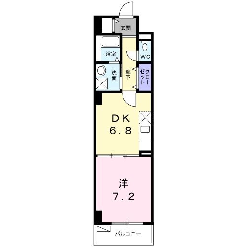 グランシルバ大森の間取り|間取りです。