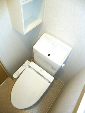 【トイレ】 | フルールⅡ | 落ち着いたトイレです