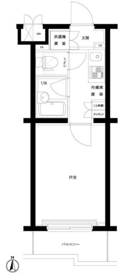 【間取り】 | ルーブル蒲田本町