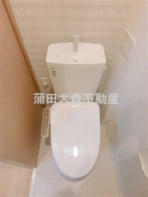 メルヴェーユ久が原のトイレ|温水洗浄便座付きのトイレ
