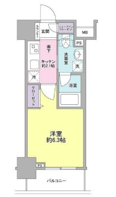 サンピエス大森の間取り|間取り