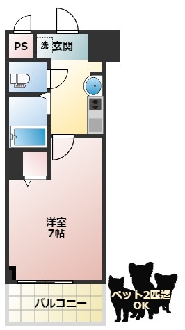 フェニックス日本橋高津の間取り
