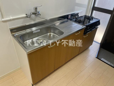 【キッチン】 | 富国ハイツ | きれいなキッチンです