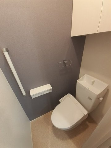 【トイレ】 | エーエスコート　グレイス | ゆったりとした空間のトイレです