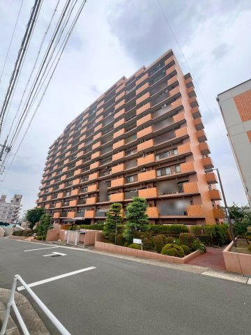 ライオンズマンション植田ヒルズウエストタワーの外観|建物外観を気になさる方へ、見た目の良い物件です