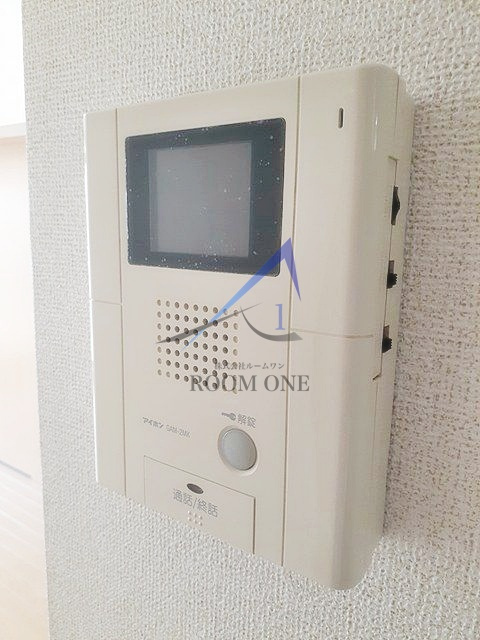プレジール　シナガワのセキュリティ|モニター付きインターホンです。