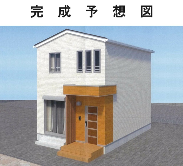 カーサ　勝の外観パース