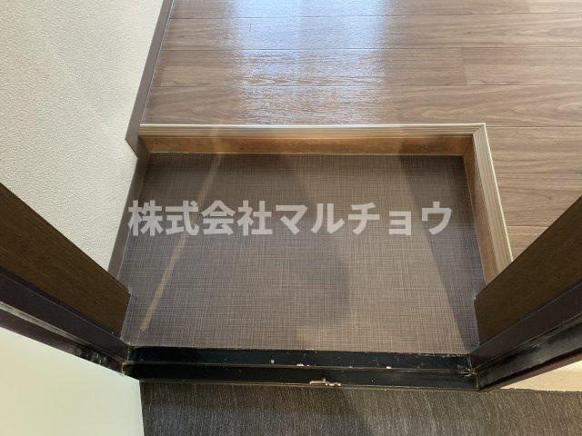 恵ハイツの玄関|きれいな玄関です