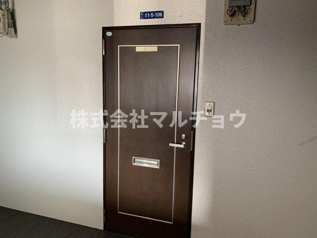 恵ハイツの玄関|きれいな玄関です