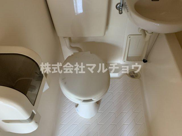 恵ハイツのトイレ|トイレもきれいです
