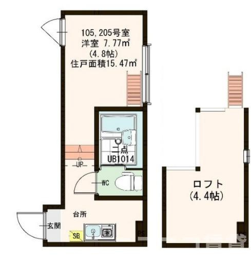 【間取り】 | フィオーレ梅島