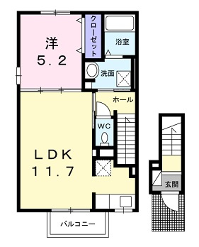 フィオーレの間取り