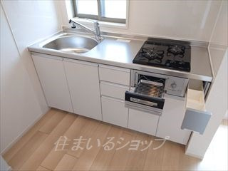 フィオーレのキッチン|浄水器一体型シャワー水栓あり