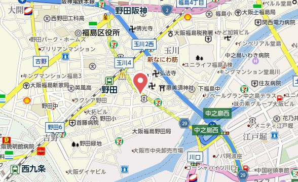 【地図】 | プレサンス福島ニューゲート