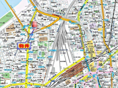 【地図】 | レオンコンフォート新梅田