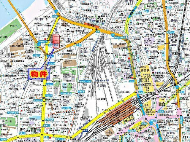 【地図】 | レオンコンフォート新梅田