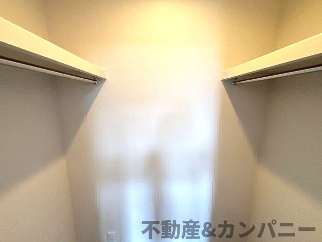 エイルマンション岩崎プレジデンスの収納|たっぷり収納できるウォークインクローゼットです