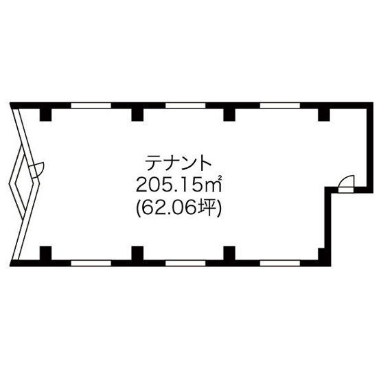 【間取り】 | 錦HOTEIビル【　オフィスおすすめ　】