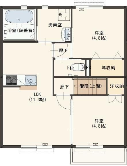 エスタシアⅠの間取り