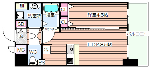【間取り】 | プレサンス新大阪ザ・シティ