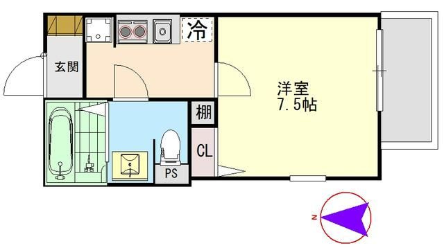 【間取り】 | セレーノ中井