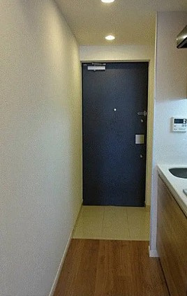 新宿区下落合２丁目の賃貸マンションの玄関