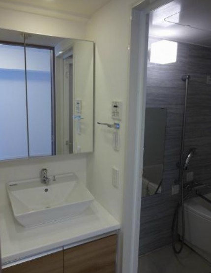 新宿区下落合２丁目の賃貸マンションの洗面所