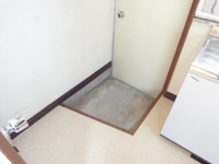お一人様にはちょうど良い玄関