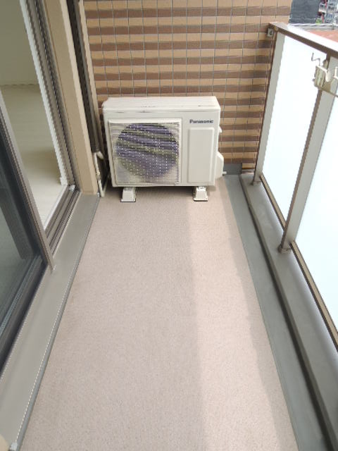 エルザ柏のバルコニー|広々としたバルコニーです