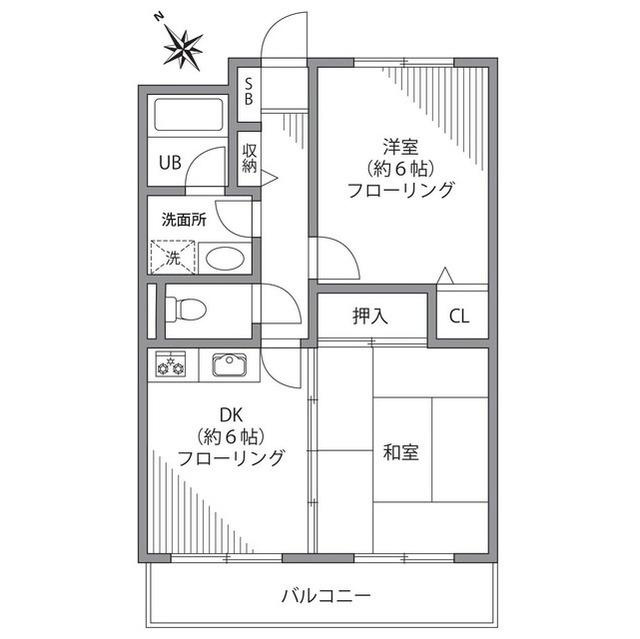 ファインコート西つつじヶ丘の間取り|間取り図