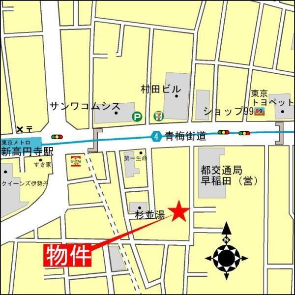 カーサ　シトラスの地図