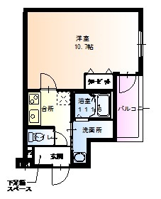 フジパレス瑞光Ⅶ番館の間取り