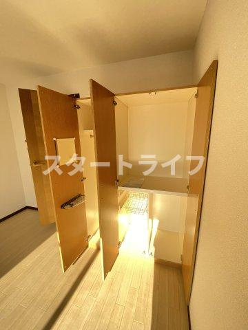 大阪市淀川区東三国４丁目の賃貸マンションの収納