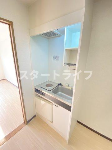 大阪市淀川区東三国４丁目の賃貸マンションのキッチン