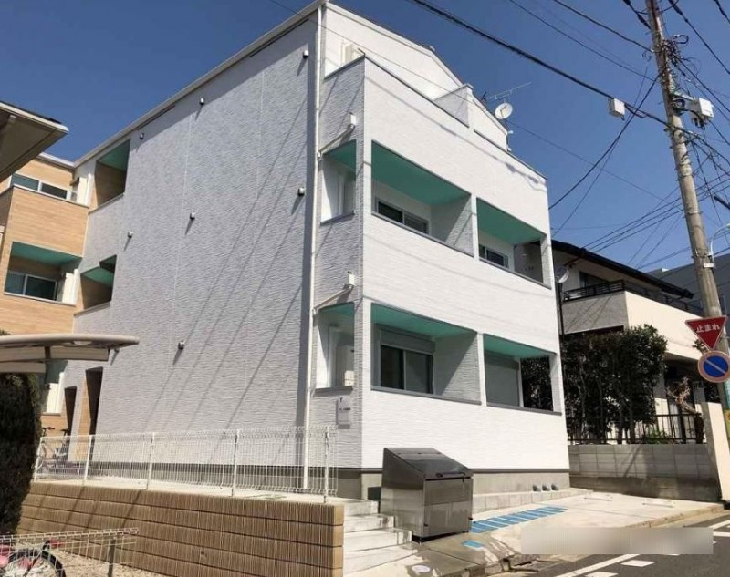 アレーゼ東浦和の外観|デザイナーズ　敷地内ごみ置き場