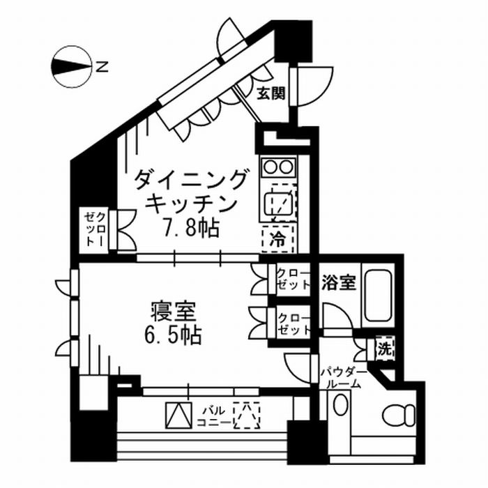 プライムアーバン四谷外苑東の間取り|★間取り図★