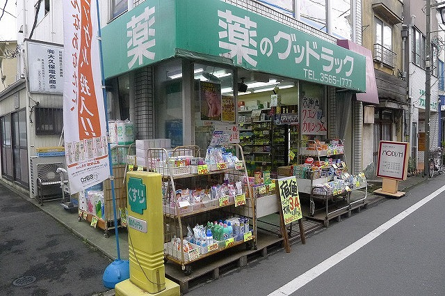 ステージファースト新宿西落合の周辺|薬のグットラック 390m