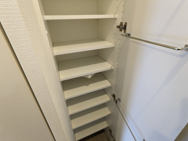 アジールコート東大井の収納|専用の収納スペースです