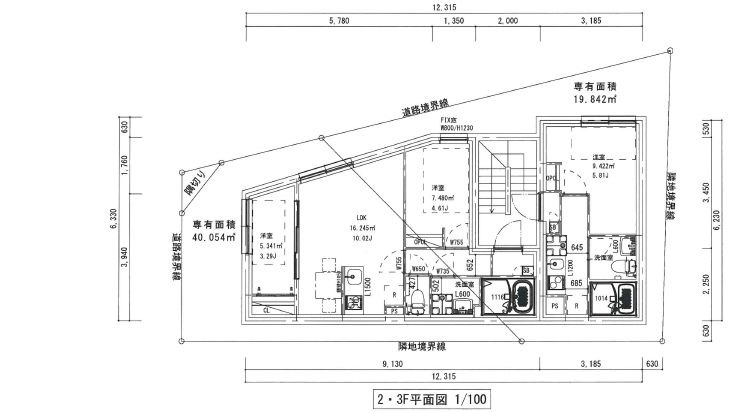 品川区豊町４丁目の賃貸マンションの間取り
