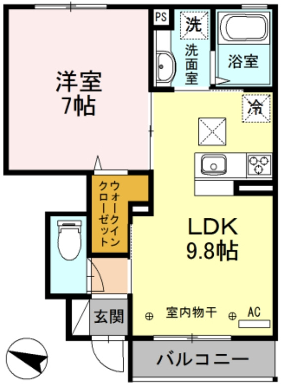 ハチケンの間取り