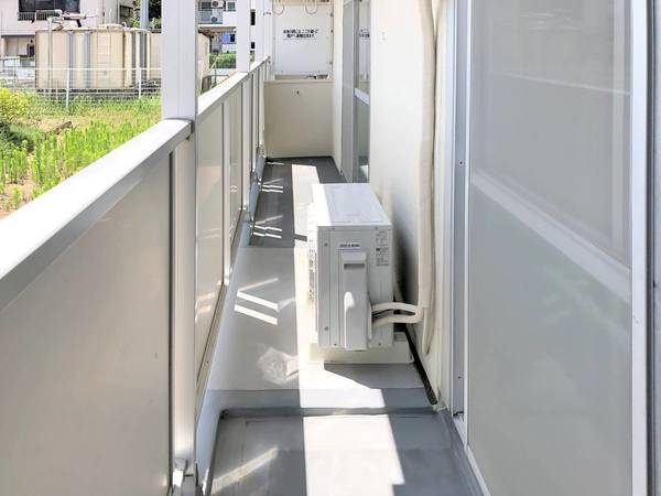ビレッジハウス根岸2号棟のバルコニー|ビレッジハウスの同一物件・同一タイプの間取りの写真です