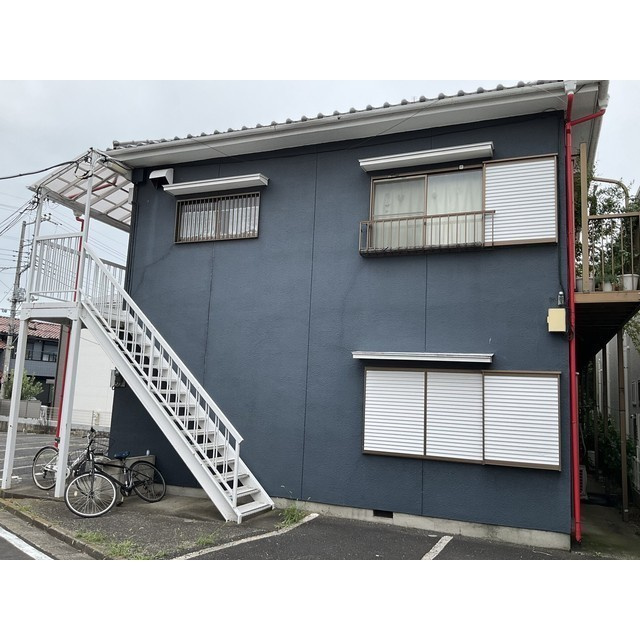 大野ハイツの外観|外観は落ち着いています